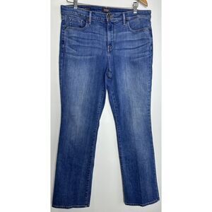 NYDJ Lift Tuck Barbara Bootcut Slimming Blue‎ Jeans Sz 14 35x31 Stretch